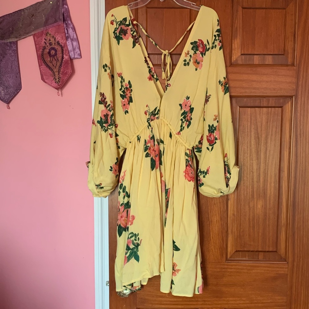 Willow and Root Floral Dress
